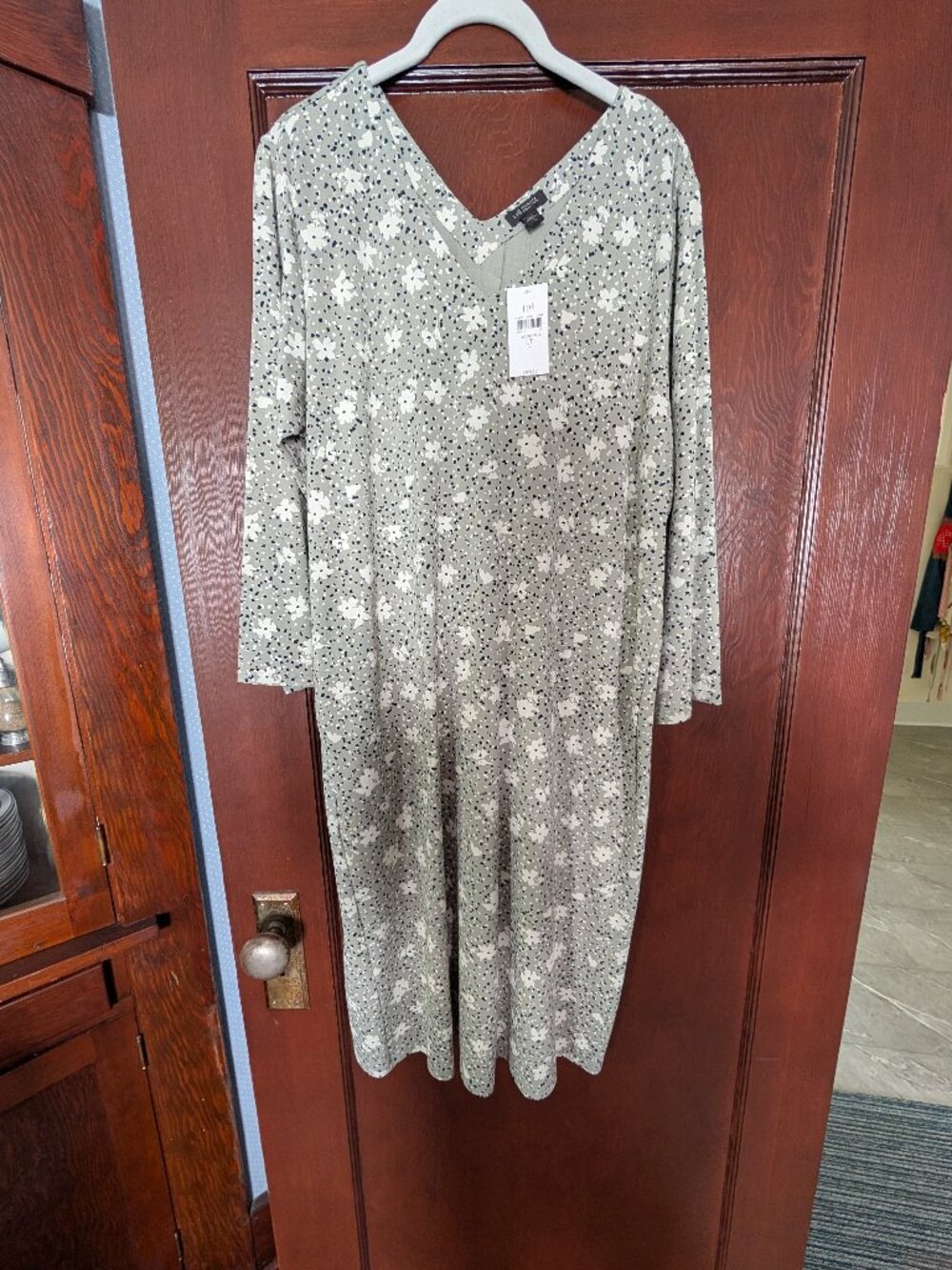 Comfy Season-spanning J. Jill dress NWT